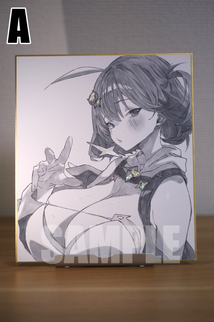 【NIKKE色紙】箔押しアニスちゃん(12種)