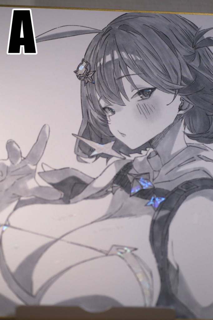 【NIKKE色紙】箔押しアニスちゃん(12種)