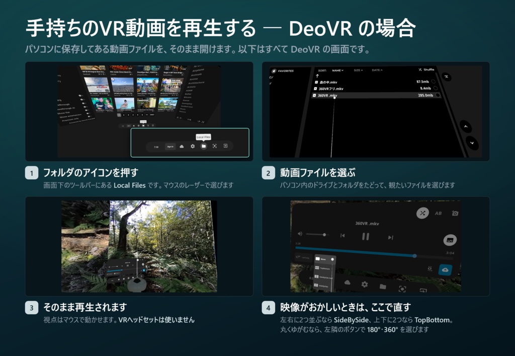 VR NoHMD Viewer(1時間無料)