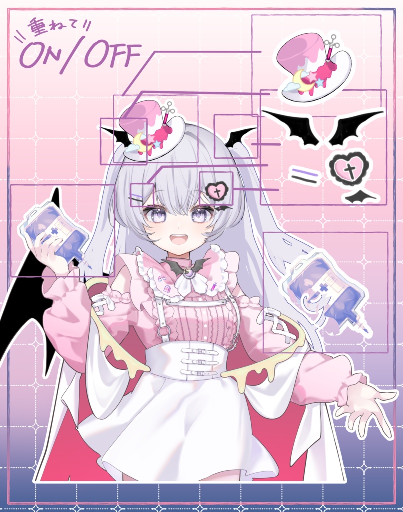 【イラスト素材】ハロウィンドレス衣装2025Ver.◎IRIAM サムネなど