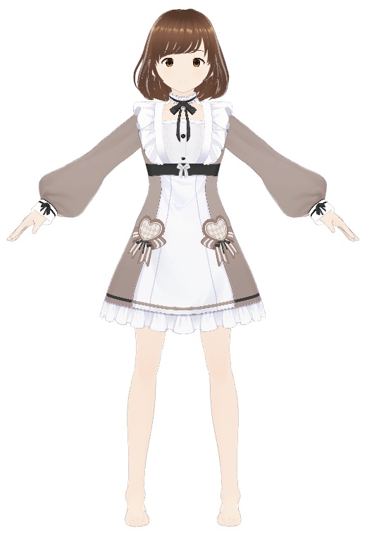 「FREE/無料」可爱女仆装(かわいいメイ)ド服