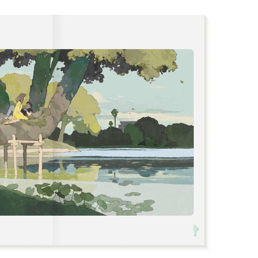 イラスト集&旅行記「နေသာတယ်」