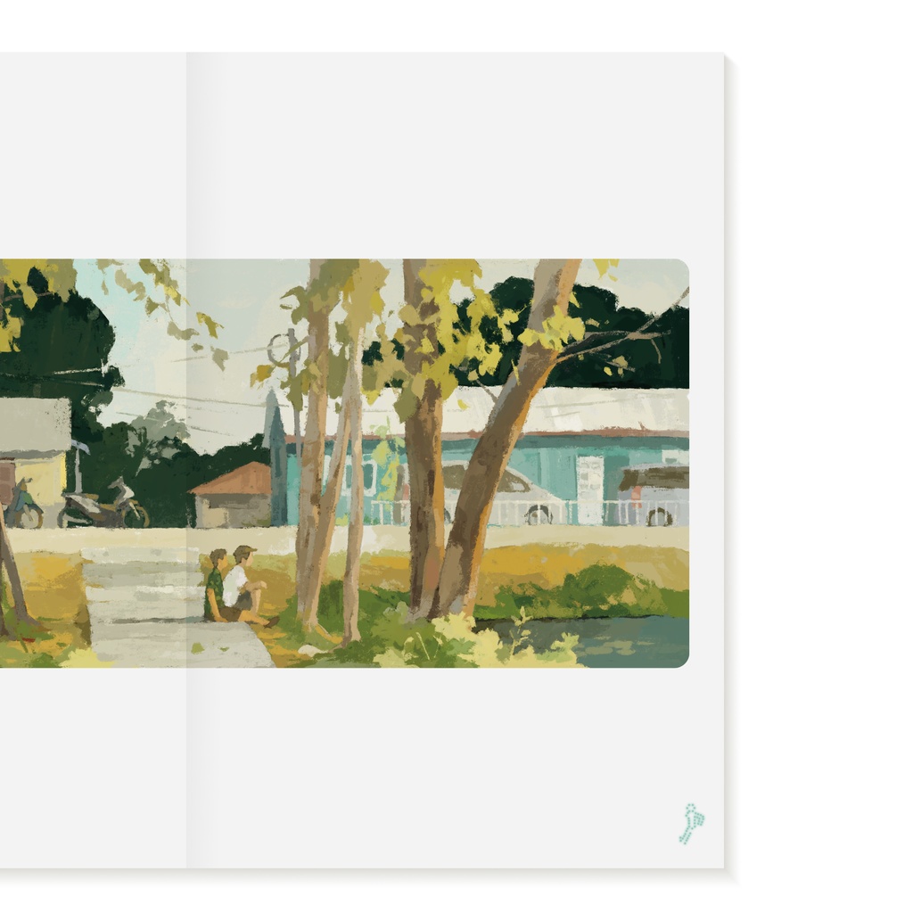 イラスト集&旅行記「နေသာတယ်」