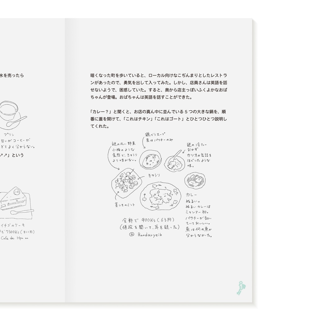 イラスト集&旅行記「နေသာတယ်」