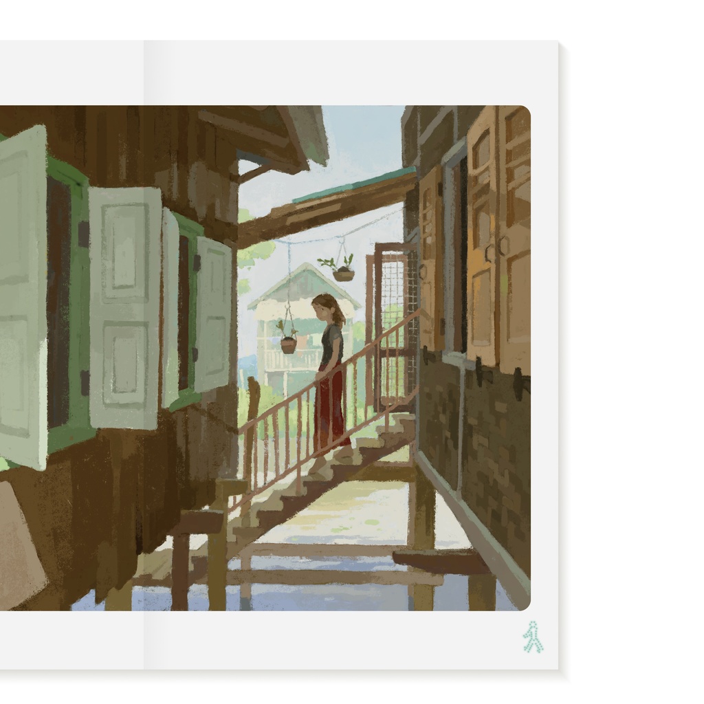 イラスト集&旅行記「နေသာတယ်」