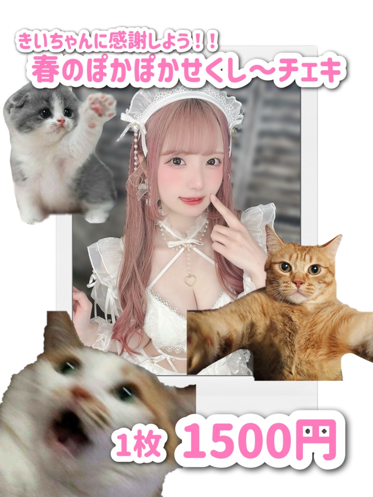 新作!!春のぽかぽかせくし〜チェキ