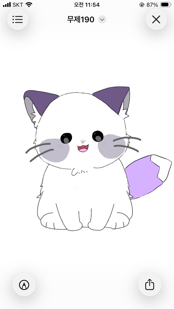 [Live2D] 紫猫🐱
