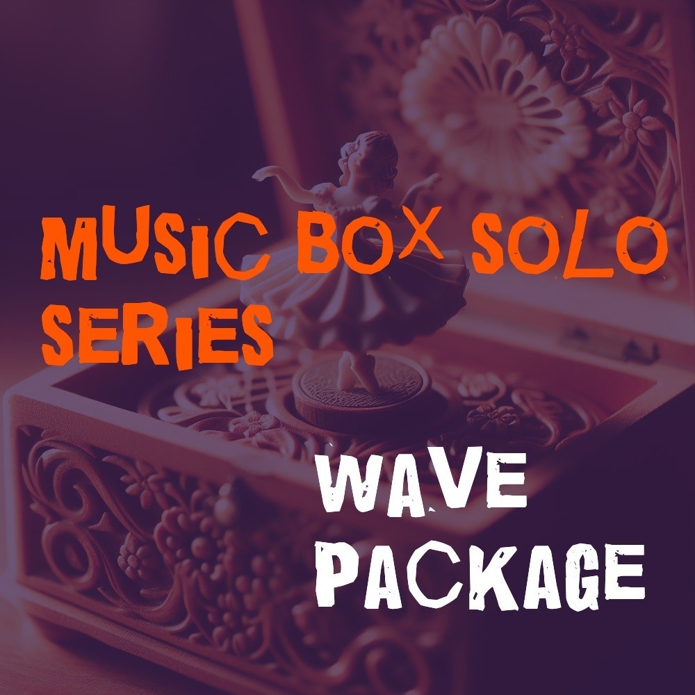 【ロイヤリティフリーBGM】オルゴールソロ「Music Box Solo Series」有料wave１０点パック