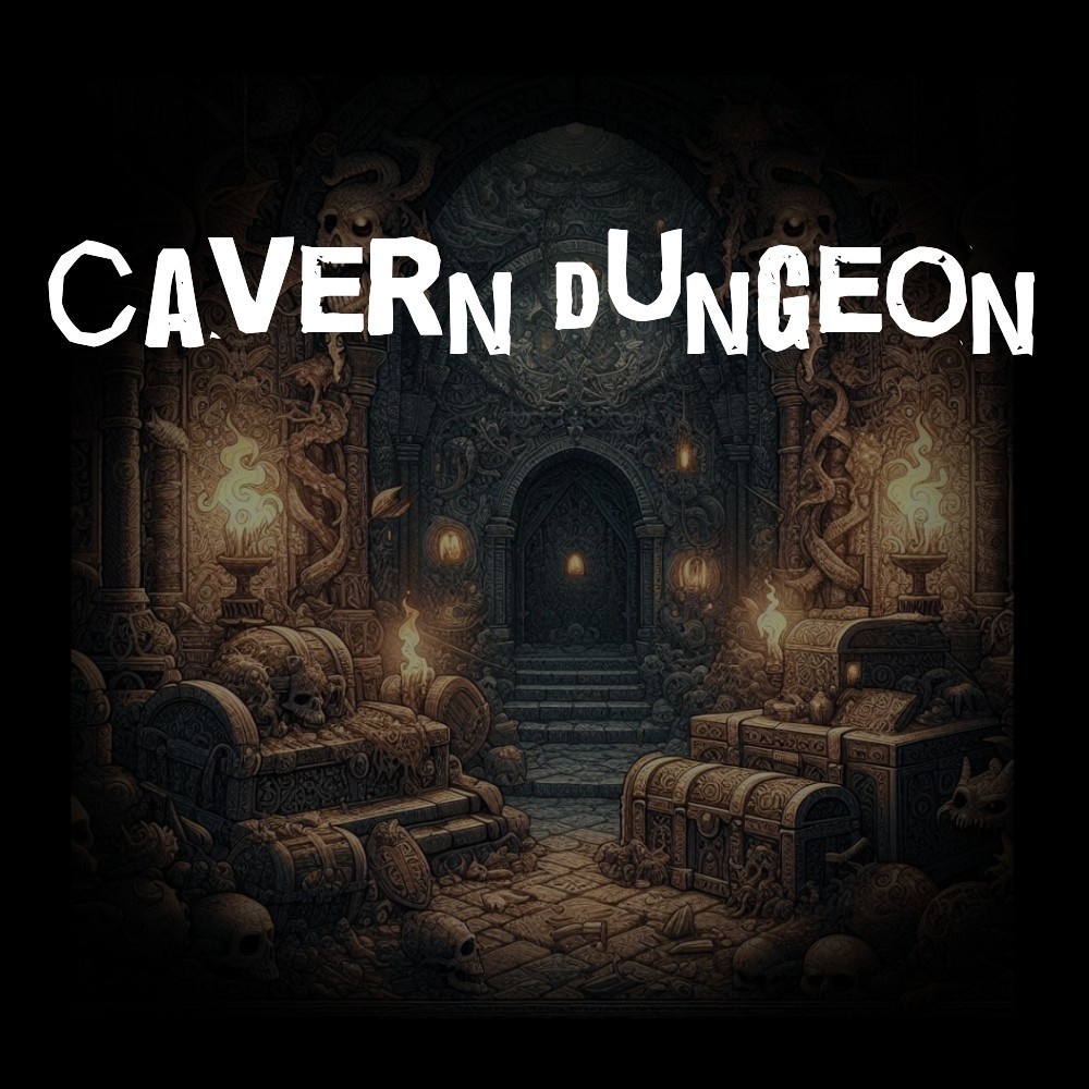 【ロイヤリティフリーBGM】RPG、シリアスで暗い洞窟や森「cavern dungeon」有料セット