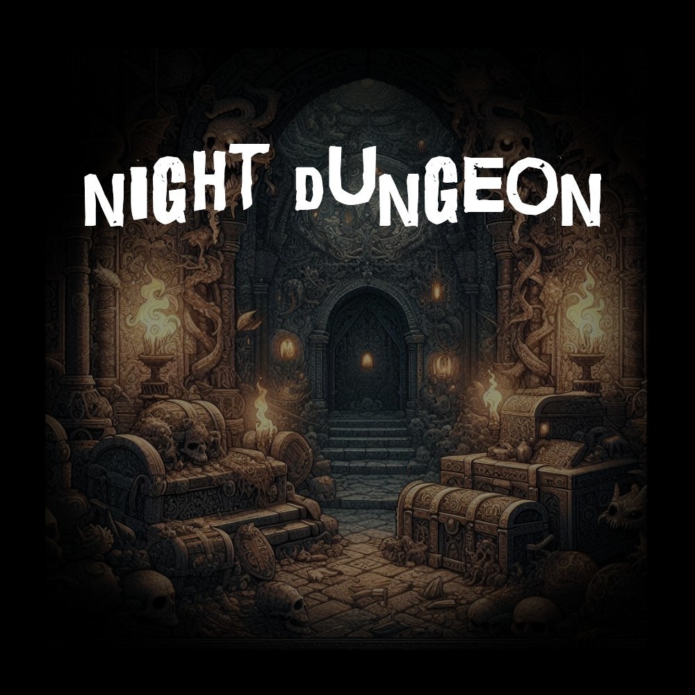 【フリーBGM】薄暗く霧がかった綺麗な異世界「night dungeon」