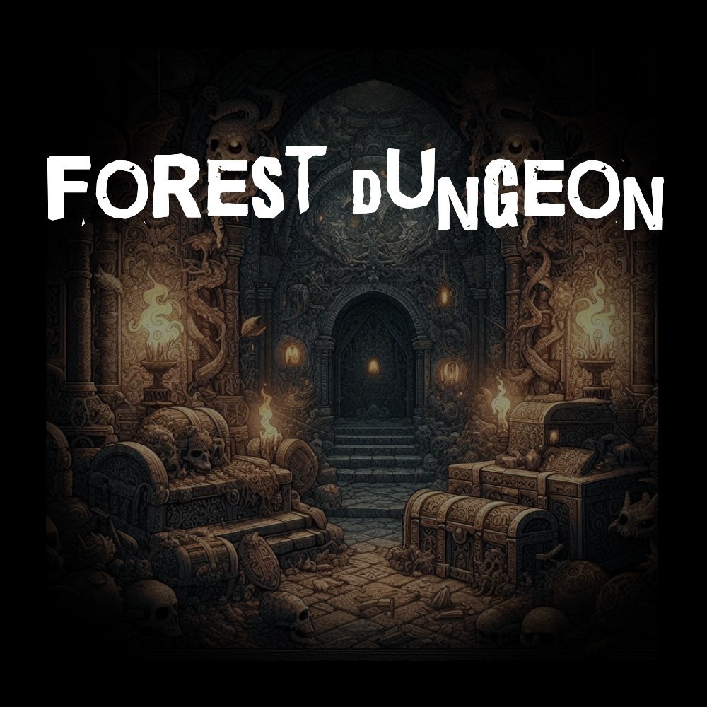 【ロイヤリティフリーBGM】RPG、シリアスで怪しい森や海底遺跡「forest dungeon」有料セット