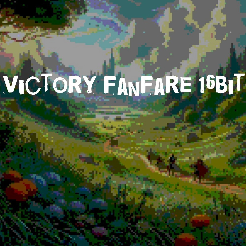 【ロイヤリティフリーBGM】JRPG、レベルアップ!勝利のファンファーレ「victory fanfare 16bit」有料セット