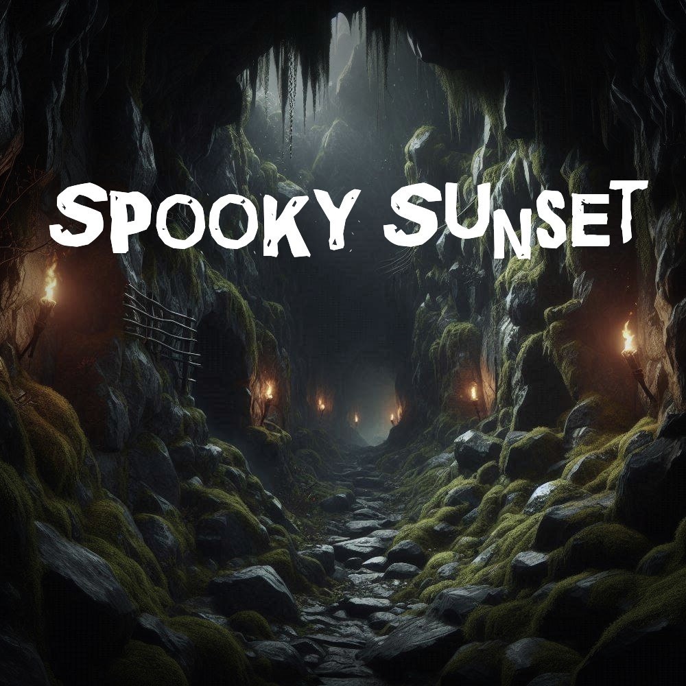 【フリーBGM】癖になるダークコミカルなステージ「Spooky Sunset」