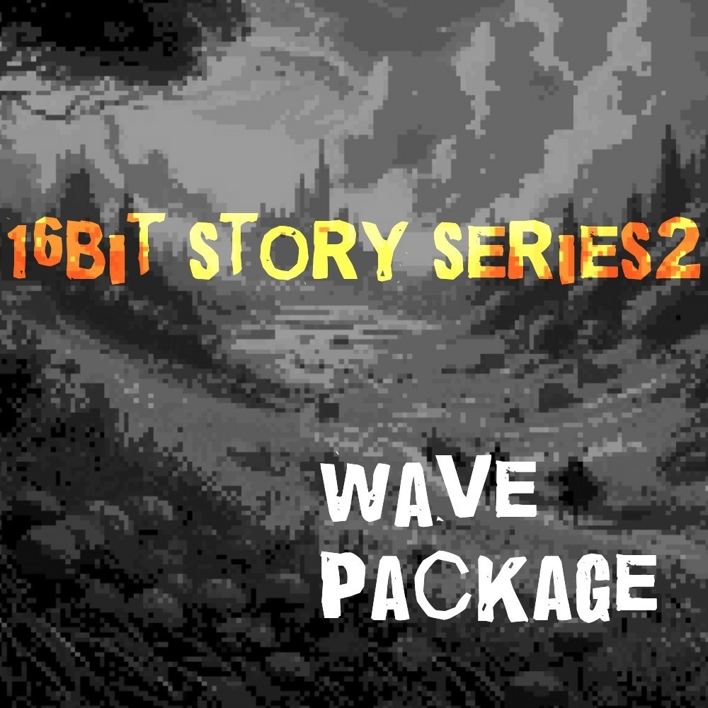 【ロイヤリティフリーBGM】懐かしいSFC音源風JRPGのBGM集・第２弾「16bit Story SERIES2」有料wave１０点パック