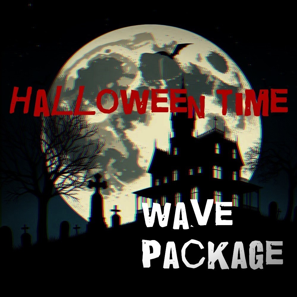 【ロイヤリティフリーBGM】ダークでホラーなハロウィン素材集・第一弾「Halloween Time」有料wave５点パック