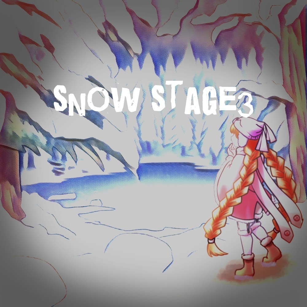 【ロイヤリティーフリーBGM】神妙な冷たさの氷世界「snow stage3」有料セット