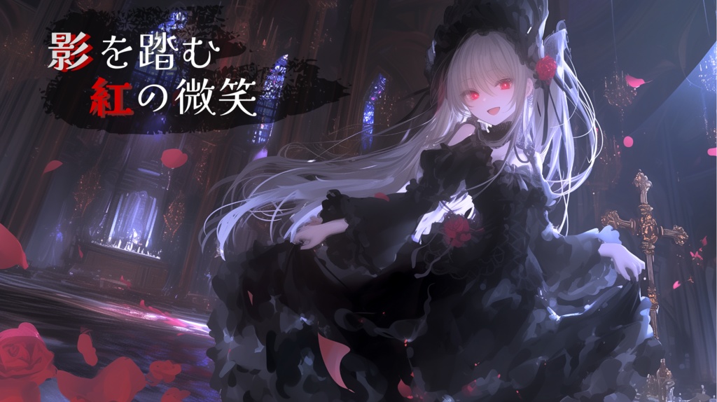 【フリーBGM】影を踏む、紅の微笑【ゴシック/ワルツ/クラシック風】