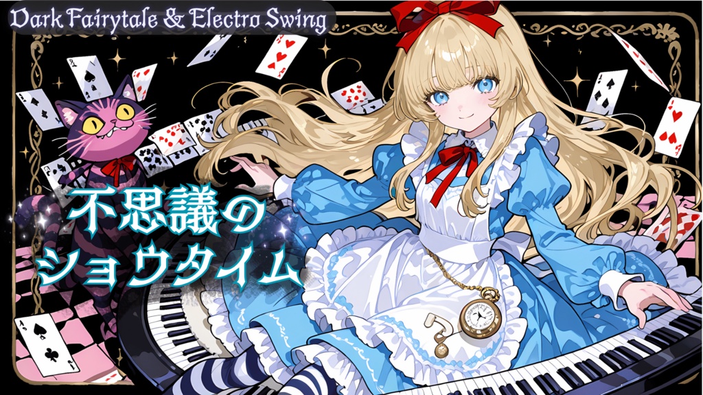 【エレクトロスイングBGM13曲セット】不思議のショウタイム【ダークメルヘン/ジャズ/ファンタジー】