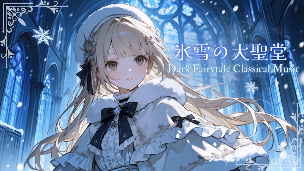 【クラシック系BGMセット】氷雪の大聖堂 ー 静かに溶ける神聖なファンタジー音楽【ゴシック/ダークメルヘン/クラシック】