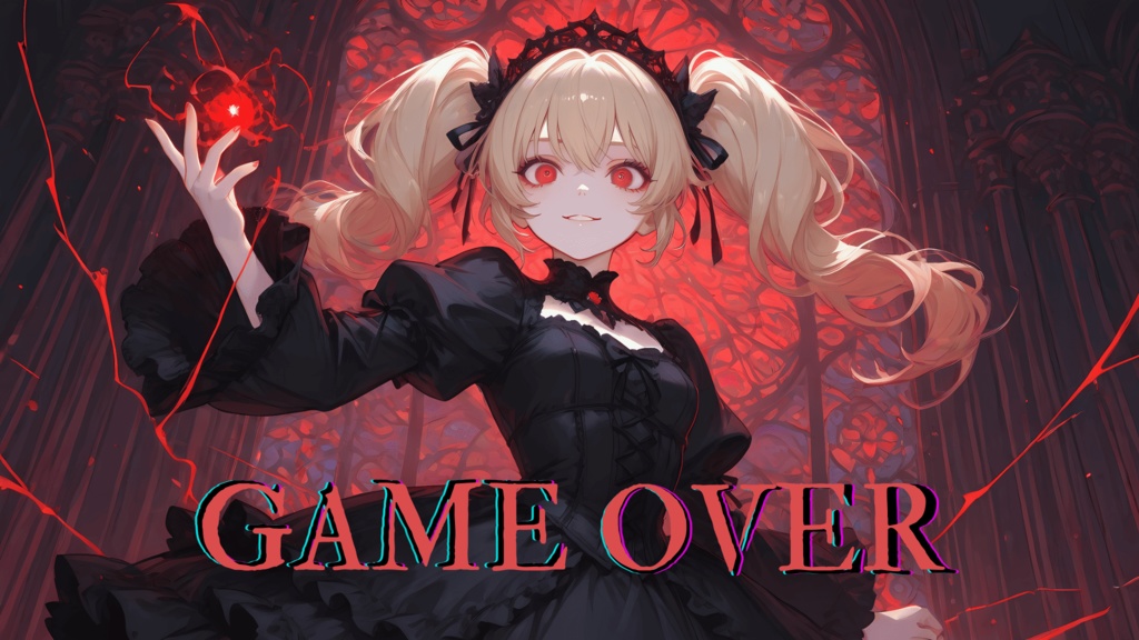 【戦闘BGMセット】闇堕ち少女を救済せよ。vsゴシック・ボスバトル【バトルBGM/ダークメルヘン】 