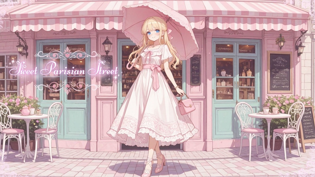 【ワルツBGMセット】流すだけでパリのお嬢様になれる ⑅୨୧ Sweet Parisian Street ୨୧⑅ 【お姫様❀プリンセスワルツ】