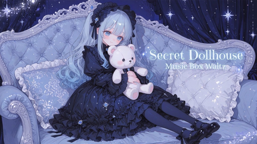 【ワルツBGMセット】ひみつのドールハウス [ダークメルヘン/オルゴール/不思議かわいいBGM]
