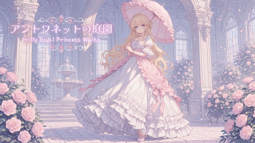 【ワルツBGMセット】アントワネットの庭園 ❀܀ Frilly Royal Princess Waltz܀❀ お姫様のクラシックワルツ 
