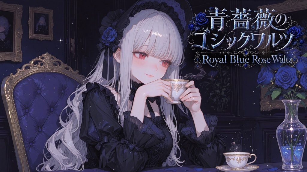 【ワルツBGMセット】青薔薇のゴシックワルツ ✦ Royal Blue Rose Waltz ✦ 優雅に嗜むダークメルヘン・クラシック
