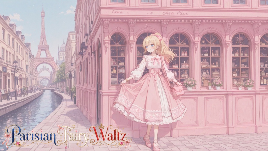 【ワルツBGMセット】パリを感じるかわいい街を巡る音楽 ⑅୨୧ Parisian Fairy Waltz ୨୧⑅
