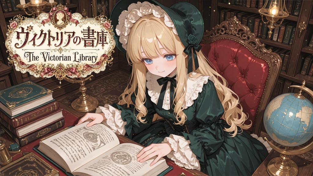 【ワルツBGMセット】ヴィクトリアの書庫 ~優雅なアンティークワルツ ~ お嬢様のクラシック音楽