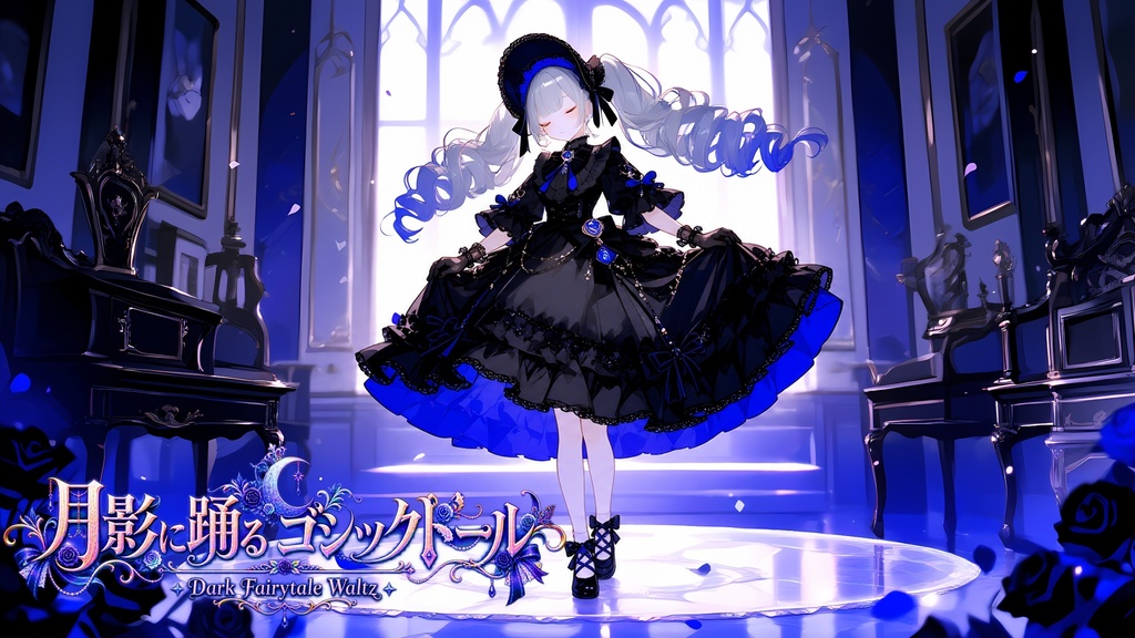 【ワルツBGMセット】月影に踊るゴシックドール⋆⁺₊⋆☾ 幻想と神秘のダークメルヘン・オルゴール