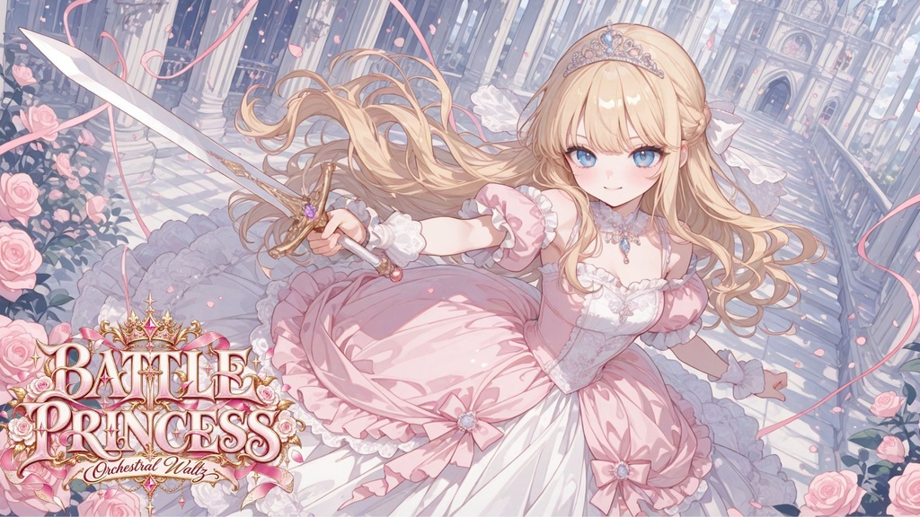 【ワルツ戦闘BGMセット】戦場で可憐に咲き誇るプリンセス「姫たるもの、どんな時でも美しく！」【ファンタジー・オーケストラ】