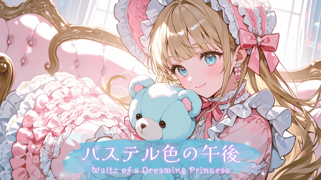 【ワルツBGMセット】パステル色の午後【お姫様/お嬢様/ファンタジー/メルヘン】