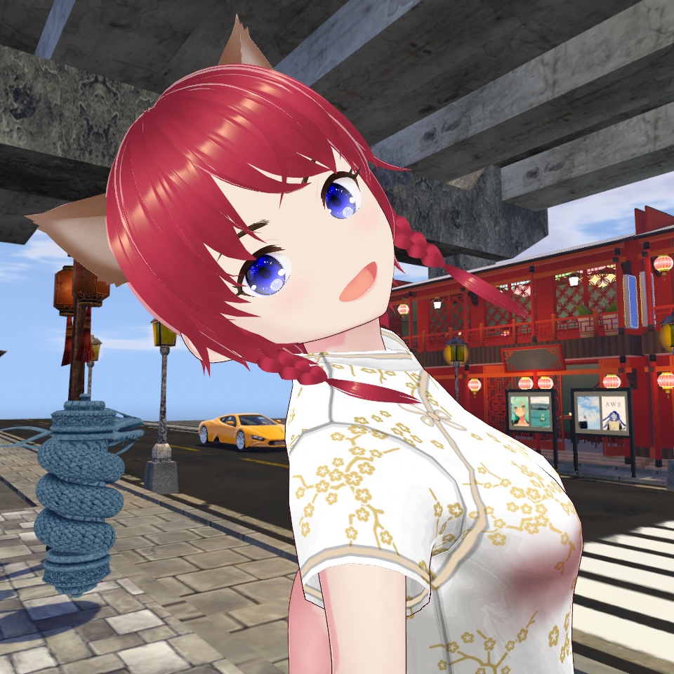 ◆無料配布あり!◆【VRoid正式版】『プリティーなチャイナドレス』-Pretty Chinese Dresses