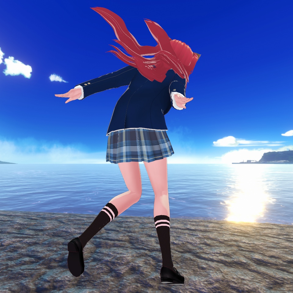 ◆無料配布あり!◆【VRoid正式版】『カジュアルなブレザー制服』-Casual blazer uniform