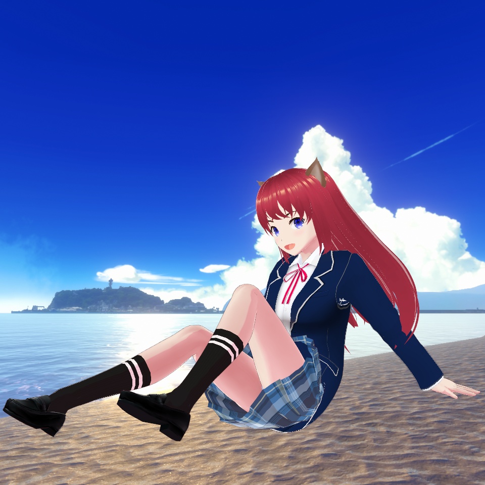 ◆無料配布あり!◆【VRoid正式版】『カジュアルなブレザー制服』-Casual blazer uniform