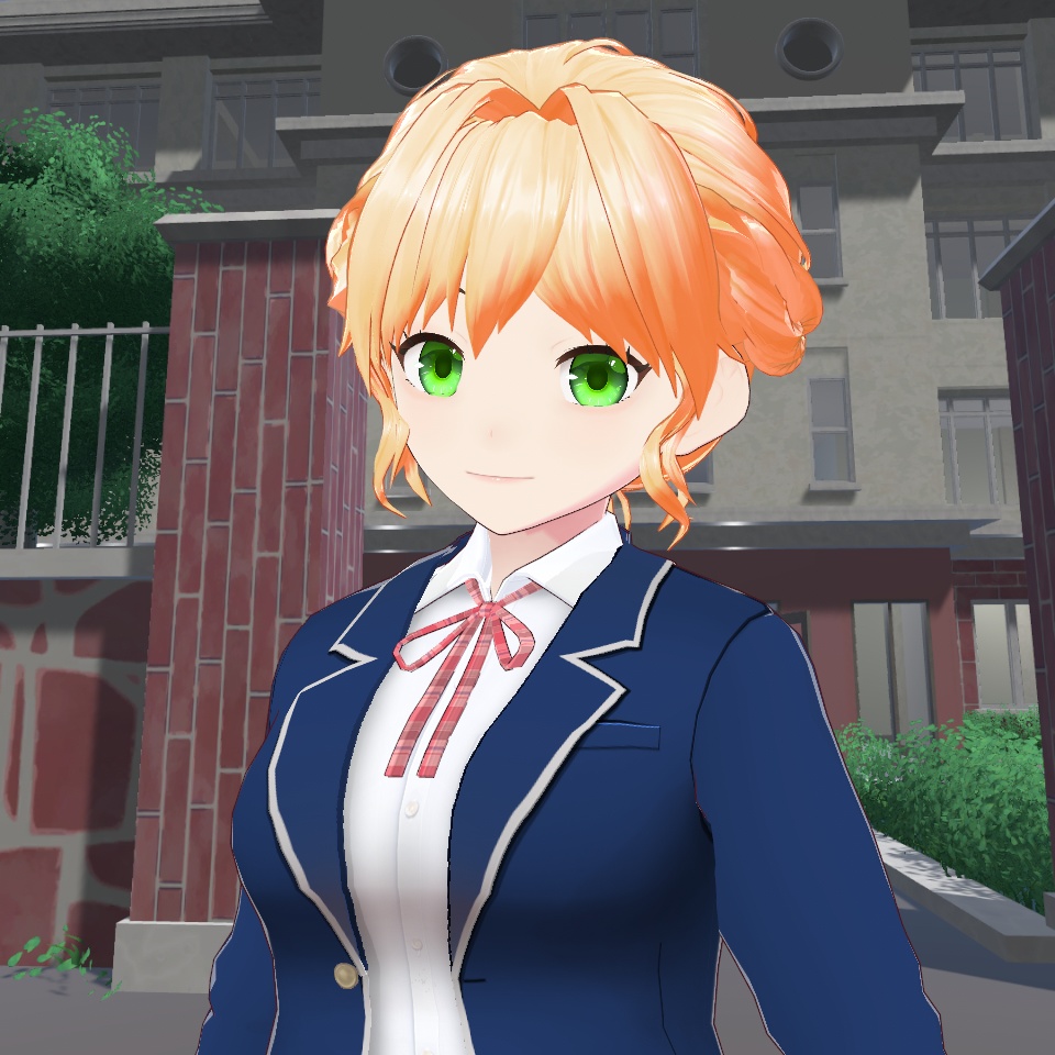 ◆無料配布あり!◆【VRoid正式版】『カジュアルなブレザー制服』-Casual blazer uniform