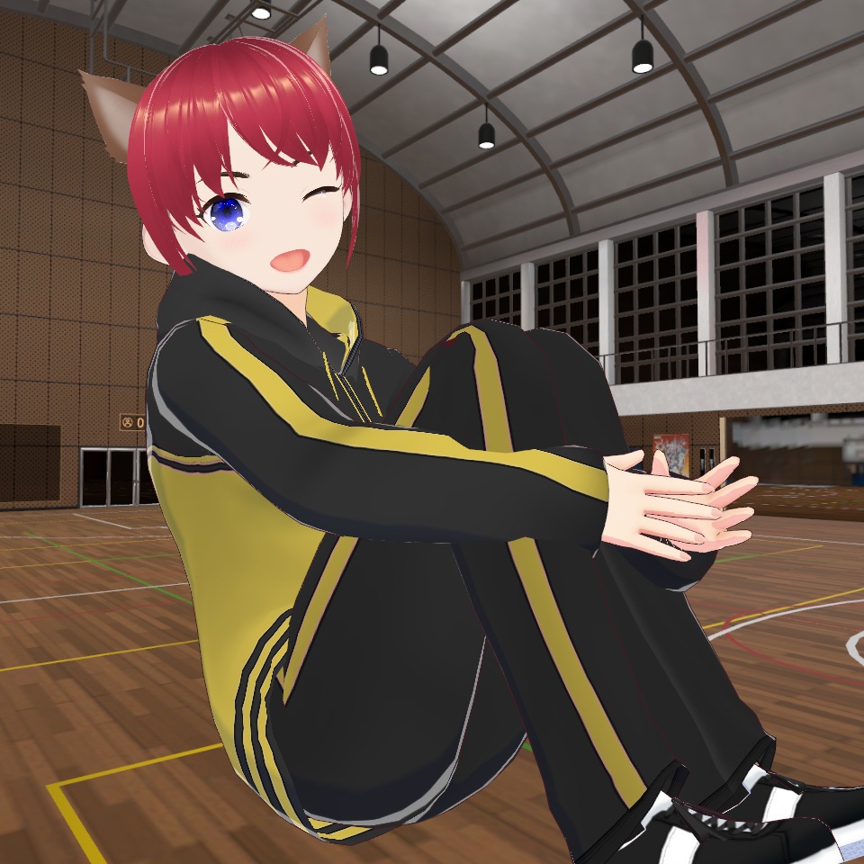 ◆無料配布あり!◆【VRoid正式版】『さわやかスポーティーな女子スポーツウェア』-Refreshing sporty women's sportswear