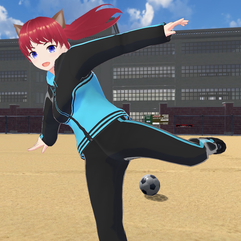 ◆無料配布あり!◆【VRoid正式版】『さわやかスポーティーな女子スポーツウェア』-Refreshing sporty women's sportswear