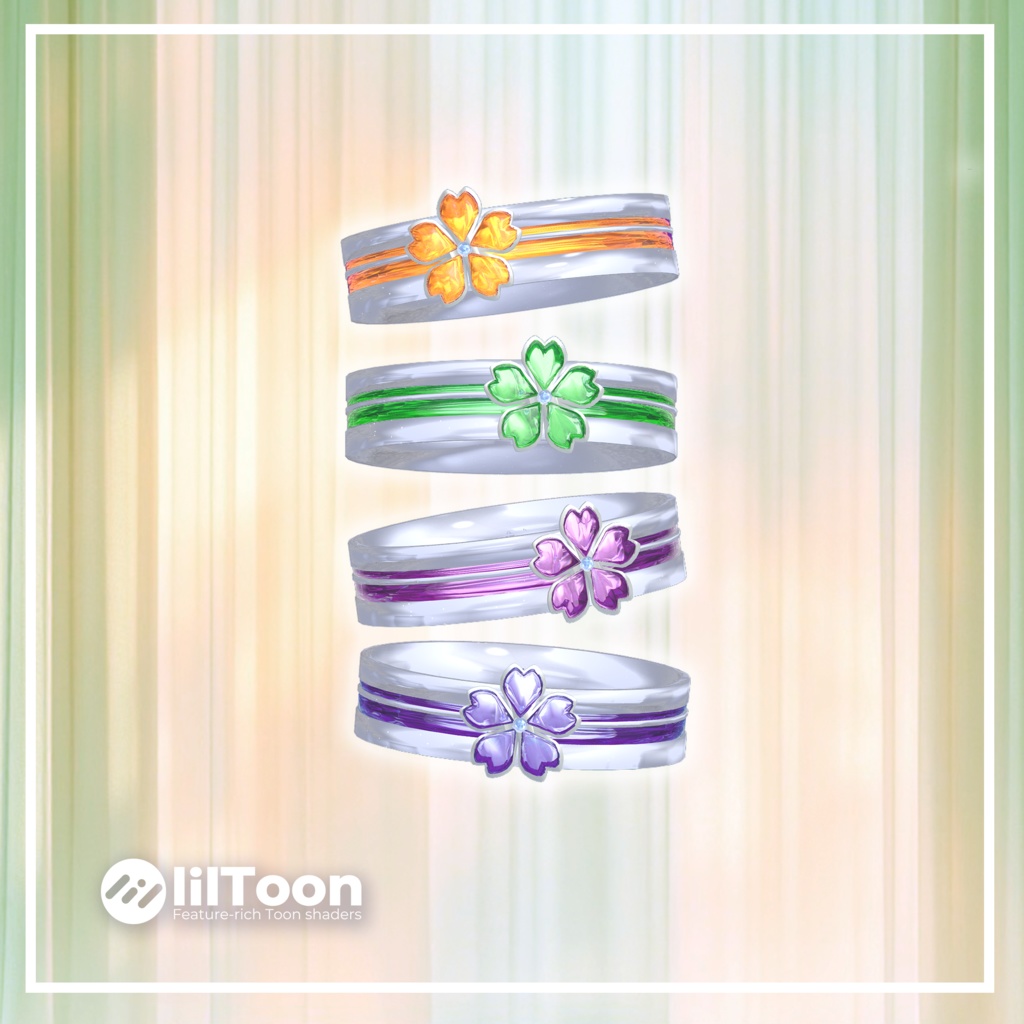 【VRChat想定】 Sakura Eternia【指輪】