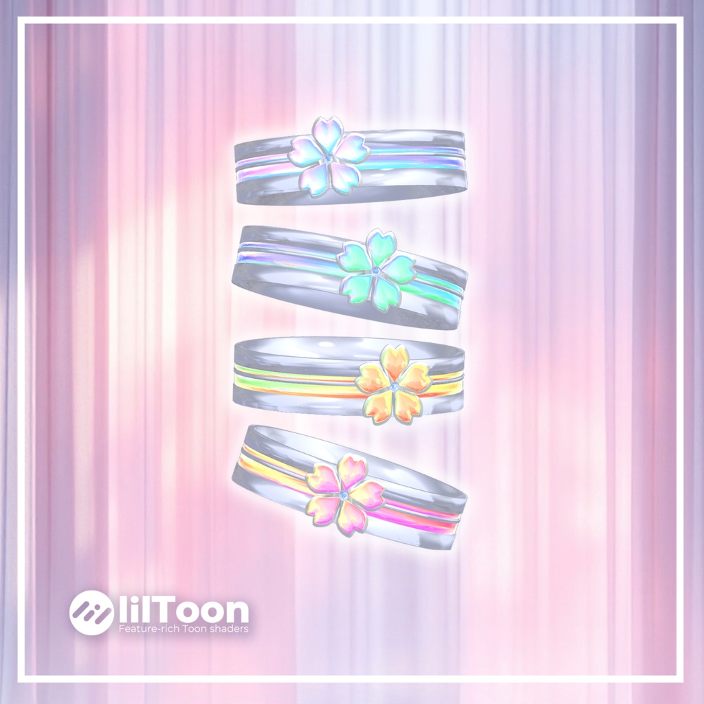 【VRChat想定】 Sakura Eternia【指輪】