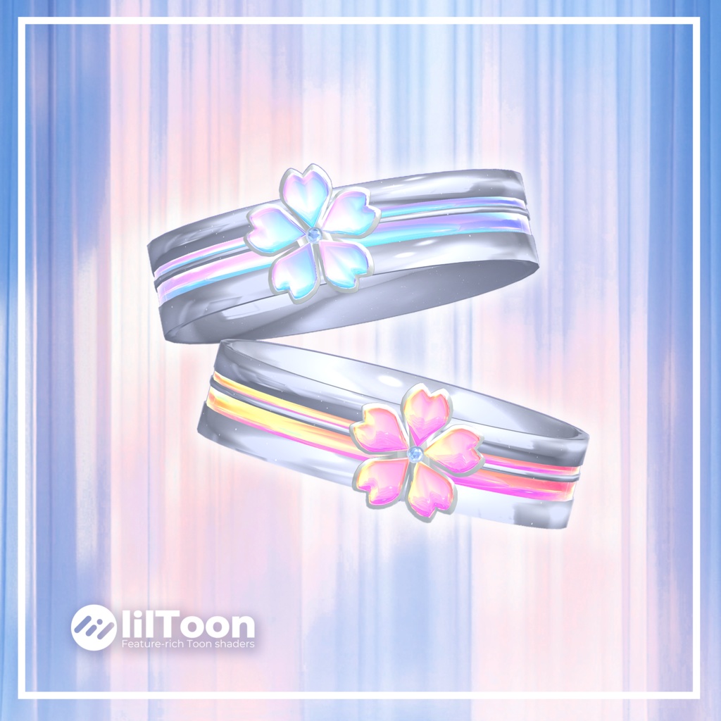 【VRChat想定】 Sakura Eternia【指輪】