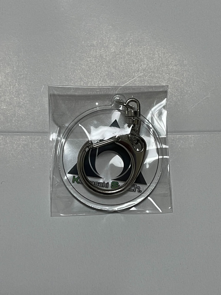 Kawasaki Sui ch.アクリルロゴキーホルダー