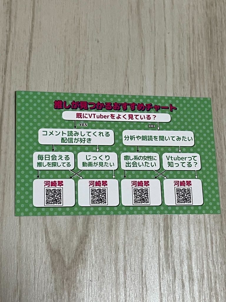 推し活用名刺 30枚セット