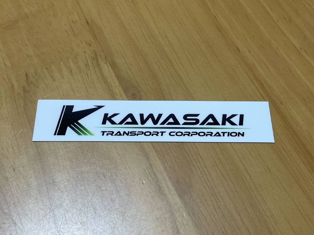 KAWASAKI TRANSPORT CORPORATIONステッカー