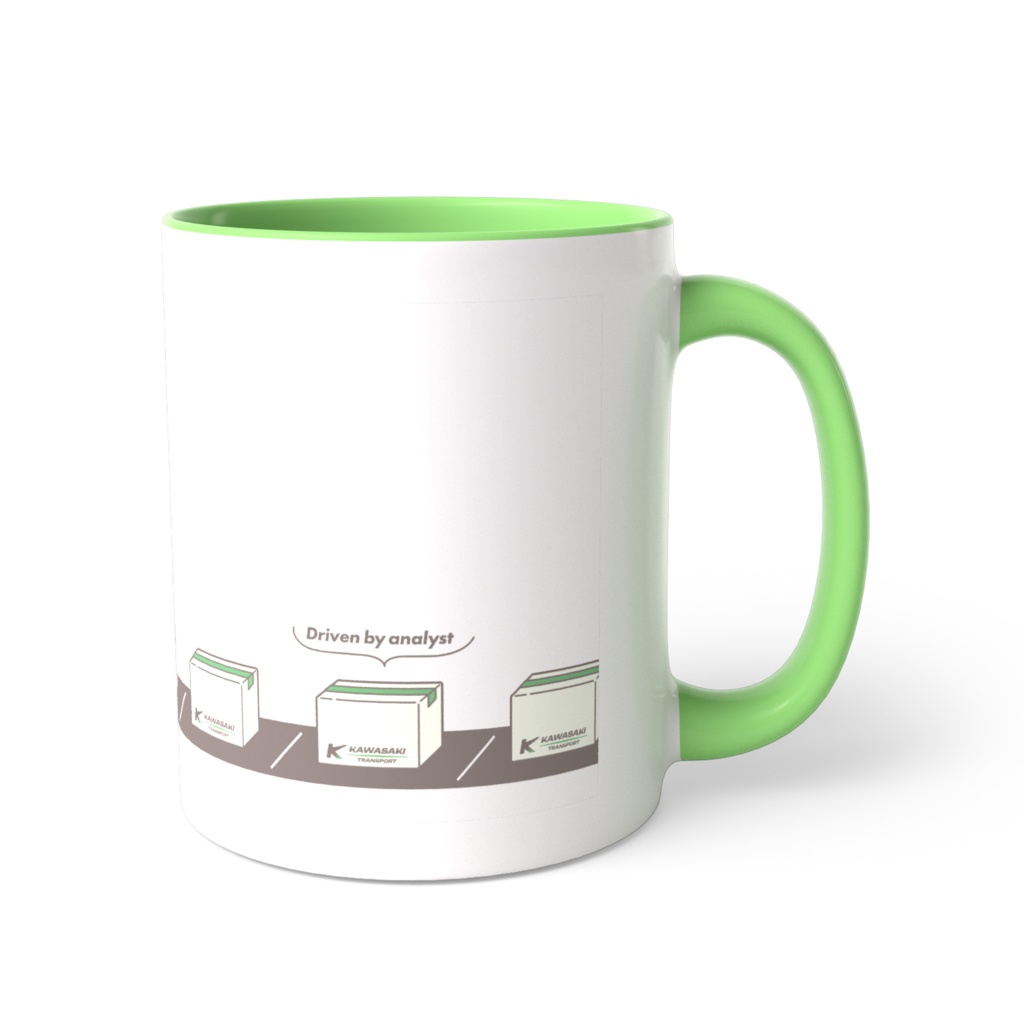 カワサキトランスポート マグカップ(コンベア)