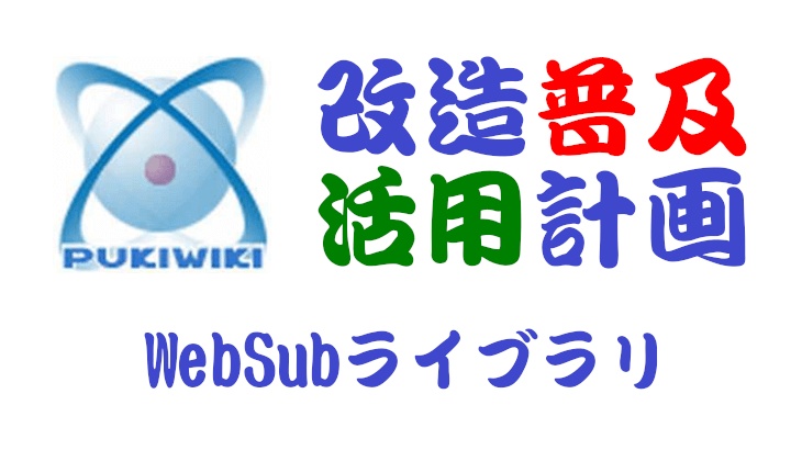 PukiWiki用WebSubライブラリ