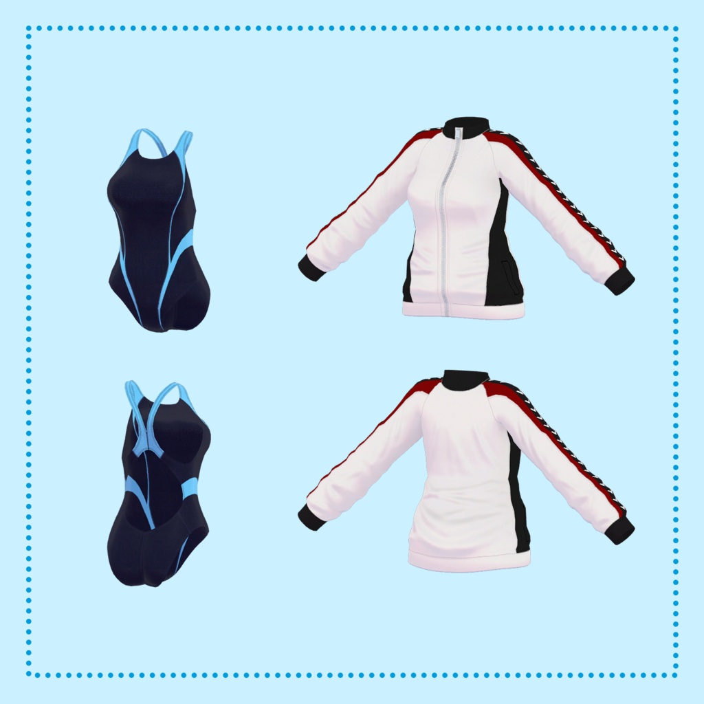 競泳水着 / Swimsuit for Kaya【華夜対応】