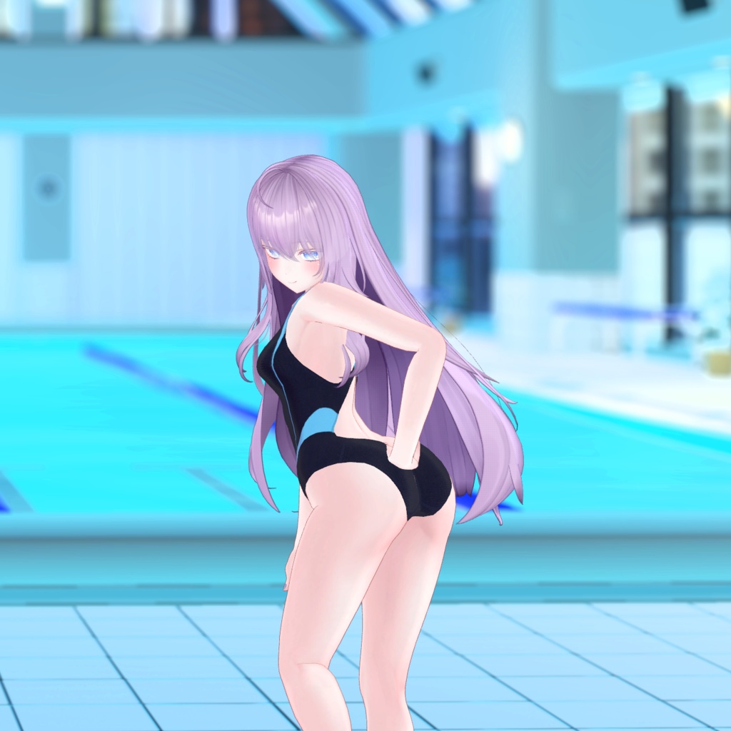 競泳水着 / Swimsuit for Moe【萌対応】