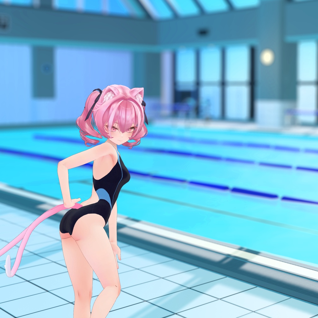 競泳水着 / Swimsuit for Tsubaki【椿姫対応】